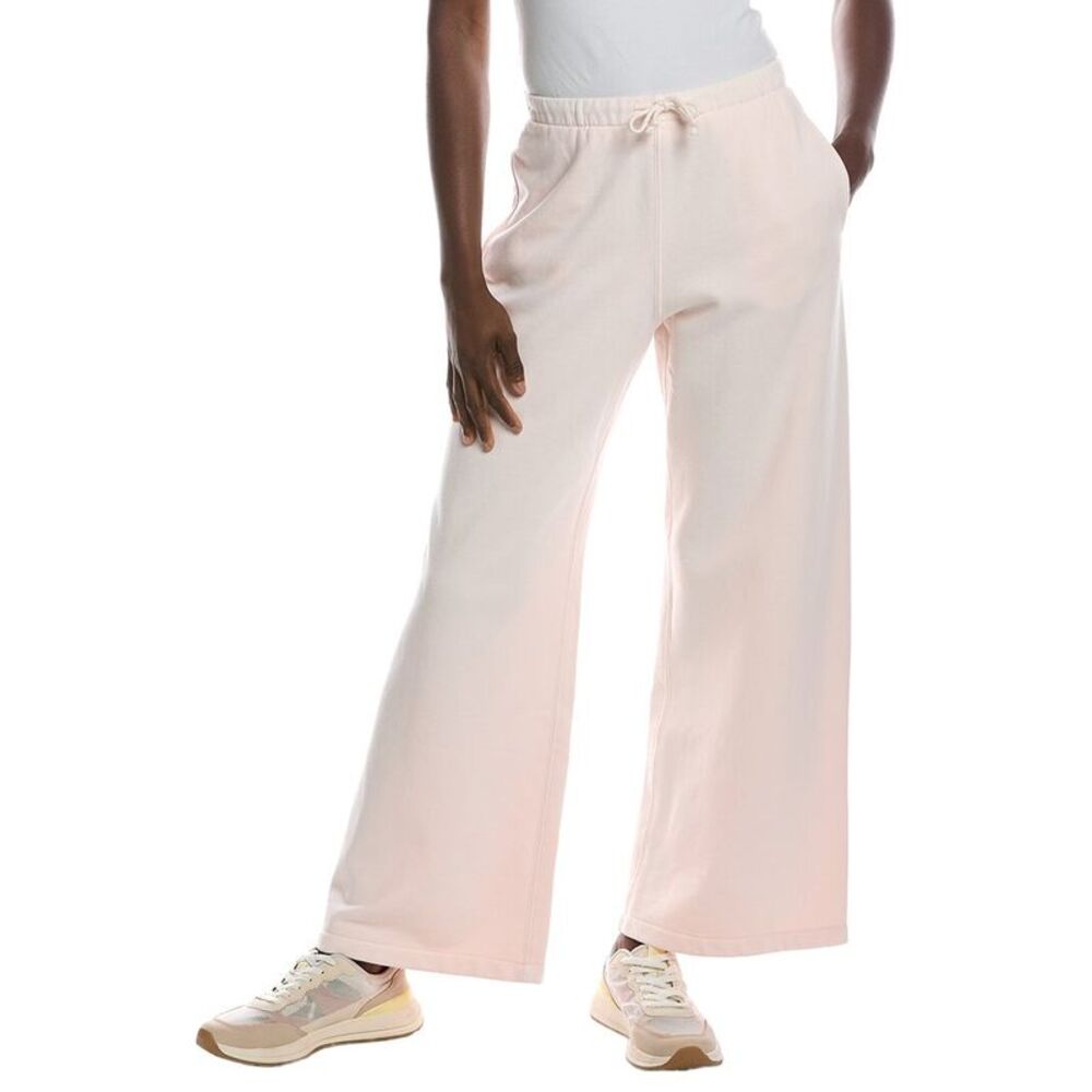 Vintage Havana Womens  Heavyweight Garment Wide Leg Pant, Pink